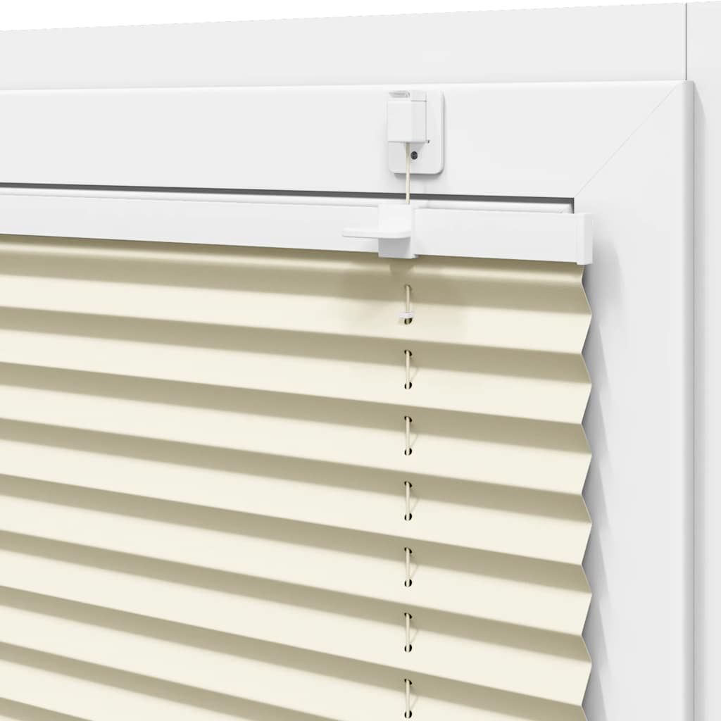 Pleated Blind Cream 80 X 100 Cm Fabric Width 79.4 Cm Polyester