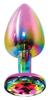 Anal Jewelry Twilight Rainbow M 7 X 3.5cm - ANAL PLAY TOYJOY - Anal Jewelry