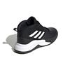 Adidas OwnTheGame K Wide J Mid top Basketball Shoes Black Kids' FV9451
