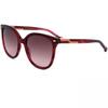 Carolina Herrera Women S 55 Mm Brown SunglaSSeS Burgundy Horn