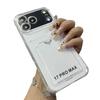 iPhone 17 Pro Max Card Holder Case with 16 Slots, Drop-Proof Soft Shell, Compatible with 13/14 Plus, Simple Design