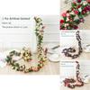 Stunning 2.5m Artificial Flowers Spring Small Peony Ivy Leaf Vine For Elegant Home Decor