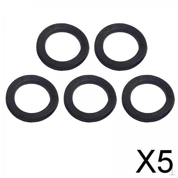 

5x 2.5cm Rubber Washers 5 Pack Fasteners Workout Exercise Gym Barbell Nut Gasket O Rings for