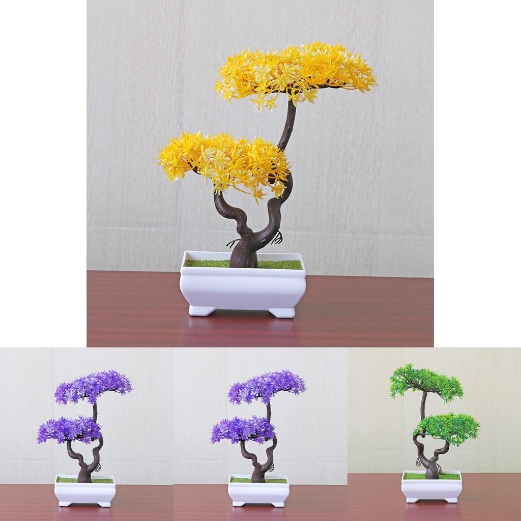 Artificial Greenery Small Tree Tabletop Decor For Living Room