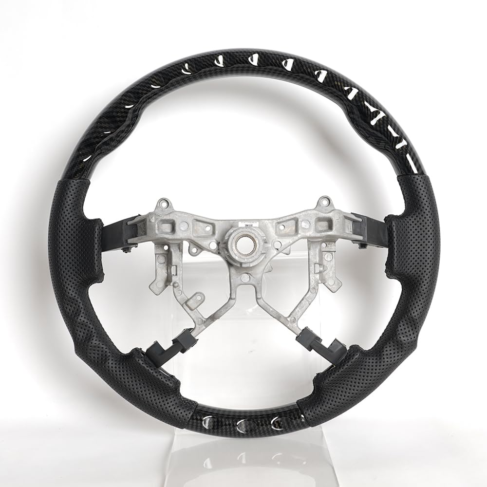 JIANGGAI steering wheel for Toyota Hiace 200 series and 6th gang grip custom carbon fiber specifically designed for each (4th, 5th, generation), type,