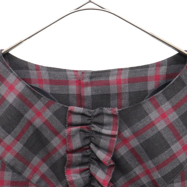 PARC LAMU check 7 minutes sleeve one piece M Women Used