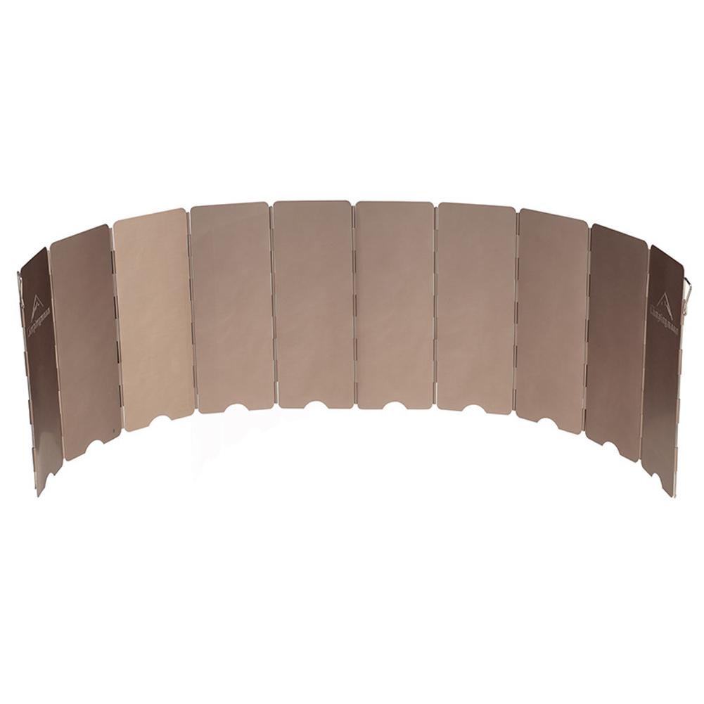 

10 пластин бронзового цвета для кемпинга, газовые плиты, горелка, ветрозащитный экран, алюминиевый сплав, оксидированный L