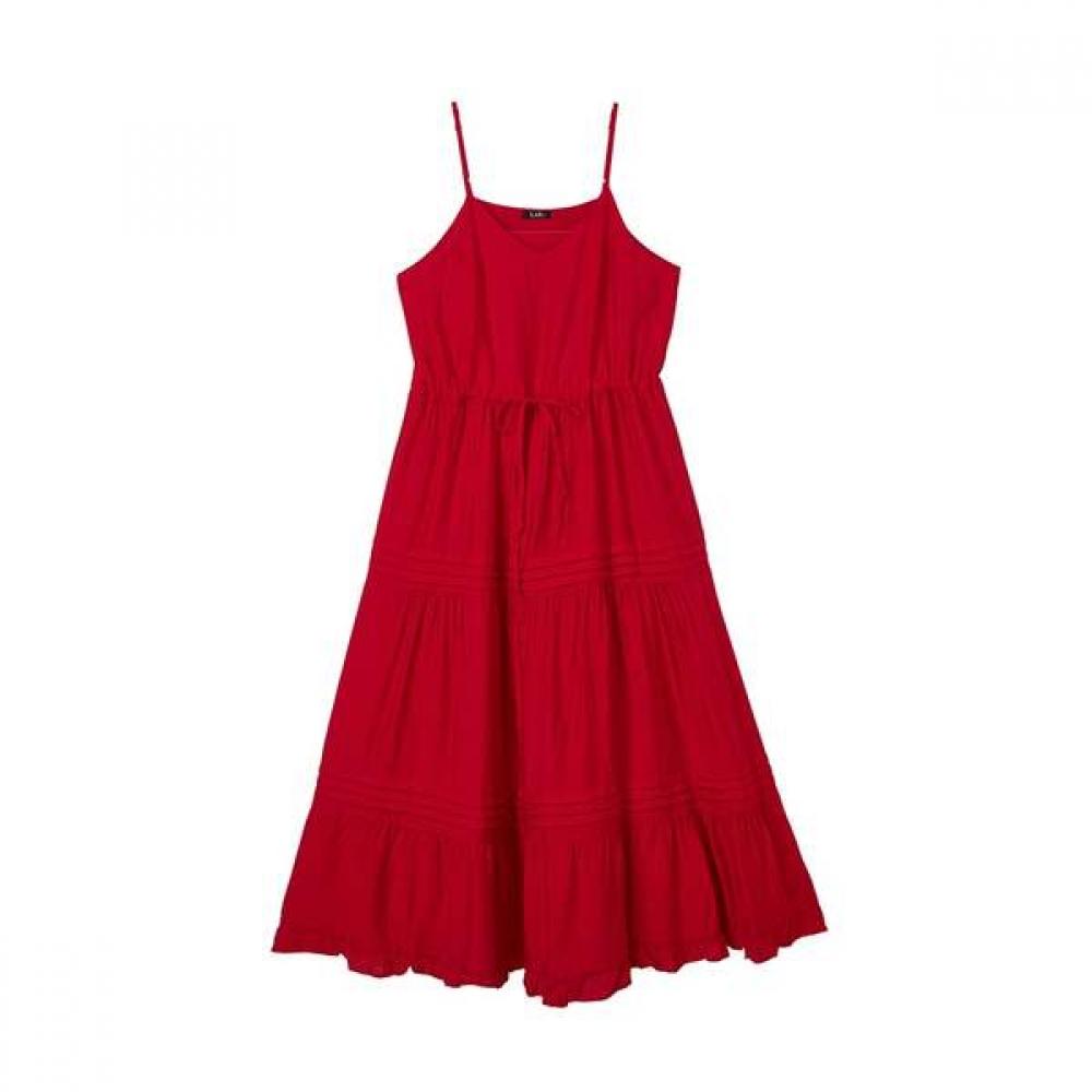 

Lap Strap Long Summer Dress As2wo542 BK (black)/FF