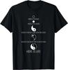 Chinese Yin-yang Unisex Gift T-Shirt Small To 5XL
