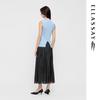 ELLASSAY Cuprammonia Silk Sleeveless Knit Top