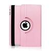 360 Rotating Case Pink for Apple iPad AIR 1 / AIR 2 - Protective Case Cover Elastic Closure Phonillico®