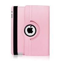 360 Rotating Case Pink for Apple iPad AIR 1 / AIR 2 - Protective Case Cover Elastic Closure Phonillico®