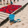 Monarch Butterfly Flair Oversized Microfiber Beach Towel Sand Proof Quick Dry, Absorbent for Swimming Pool Travel Camping