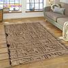 3D Pharaoh Hieroglyphic Egyptian Mythology HD Rug Carpet for Living Room Bedroom Home Decor,Non-slip Decoration for Sofa Doormat