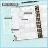 DIY Diary Art Portable PVC Waterproof Durable Template Tool Flexible Recording Template 3 Pack for Journaling Lines