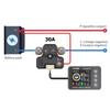 Battery Capacity Tester With Percentage And Remaining Time Display Coulomb Counter For 6V To 60V Applications