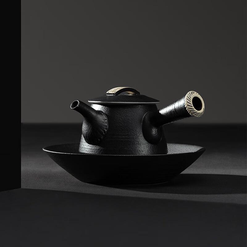 Edenus Han Style Hou 02 Black Iron Glaze Ceramic Tea Set