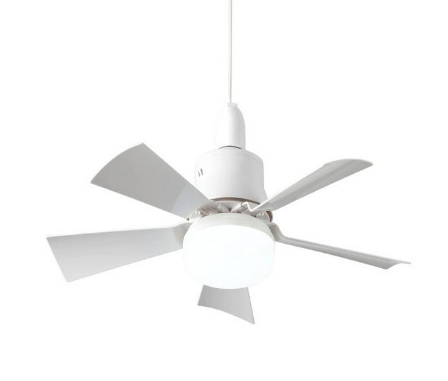 

Съемный светодиодный потолочный вентилятор в форме цветка с цоколем E27 30W