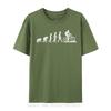 Downhill Mtb Evolution Mountain Bike Oversized Men T-shirts Downhill Mountain Bike Unisex cotton Tshirt Fitness Tees tops