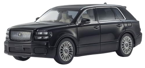 

Kyosho Original 1/43 Scale Toyota Century (Rinpo Monochrome) (Black) with Fromage Interior, Finished Model, KS03926BK