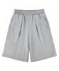 Eonoideu Smile Single-Pleat Bermuda Sweat Shorts Lp2Pu415_Melange Grey