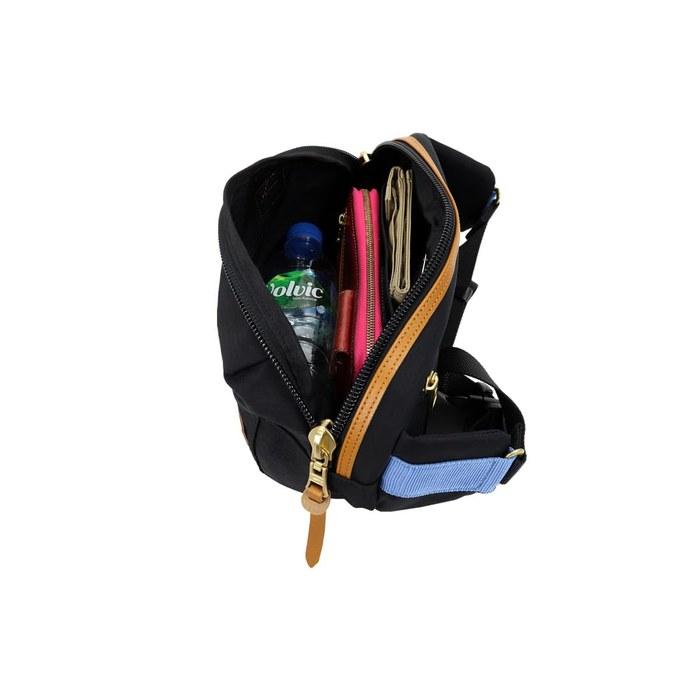 [Masterpiece] Body Bag link Waist Bag mspc (Nylon Twill, Navy-B) 32x13.5x8cm