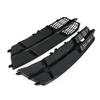 Front Bumper Lower Grille Grill 4G0807681AN 4G0807682AN Fit for A6 C7 S-Line 2016-2018 Black Chrome