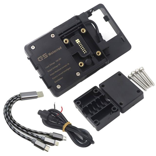 For MOTO GUZZI V85TT V85 TT 2019 - 2020 Motorcycle GPS SMART PHONE Navigation GPS Plate Bracket Adapt Holder Kit