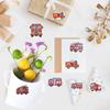 500 Cartoon Construction Vehicle Stickers for Kids - Fun DIY Stationery & Notebook Decor