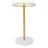 Headband Display Stand 22 Hooks Round Shape Metal Wood Jewelry Hairband Holder Display Rack