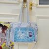 Japanese Ins Girl Soft Girl Shoulder Bag Y2K JK Uniform Transparent Ulzzang Ita Bag Student Commuting Tote Bag Bolsos Para Mujer