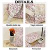 Backpack Cute Kawaii Backpack Set 3 Pieces Floral Quilted Backpack With Small Crossbody Bag