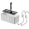 KADAX Balcony Box + 2 Brackets