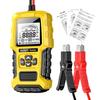 IUIU Car Tester for Cars and Compatible with Internal Valve Testing and CCA Large LCD Japanese Instruction Manual 12V/24V Motorcycles, Measurement,