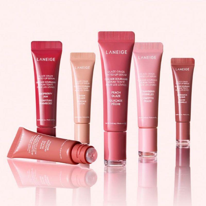 LANEIGE Glaze Craze Tinted Lip Serum 12g – 8 Shades
