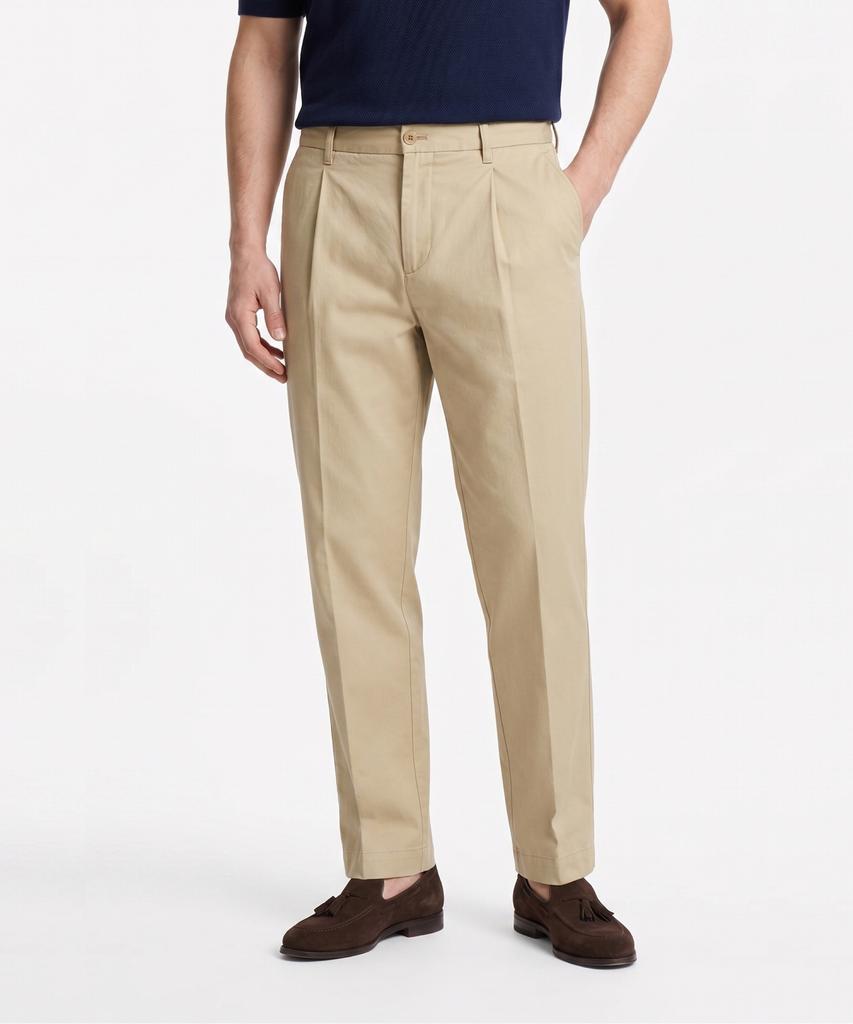 HUGO Cotton Single-Pleat Slacks 50544758_269