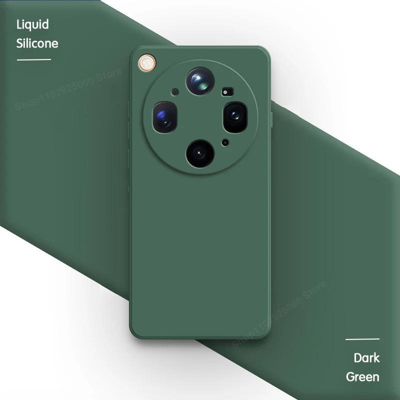 For OPPO Find X9 Ultra X9 Pro Case Liquid Silicone Camera Lens Protector Phone Cases for OPPO Find X9 Ultra X9 Pro Soft Cover