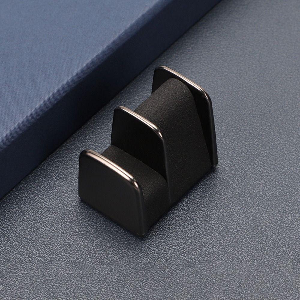 Multifunction In-car Glasses Support Zinc Zinc Zinc Alloy&Leather Sunglasses Display Stand  Gift