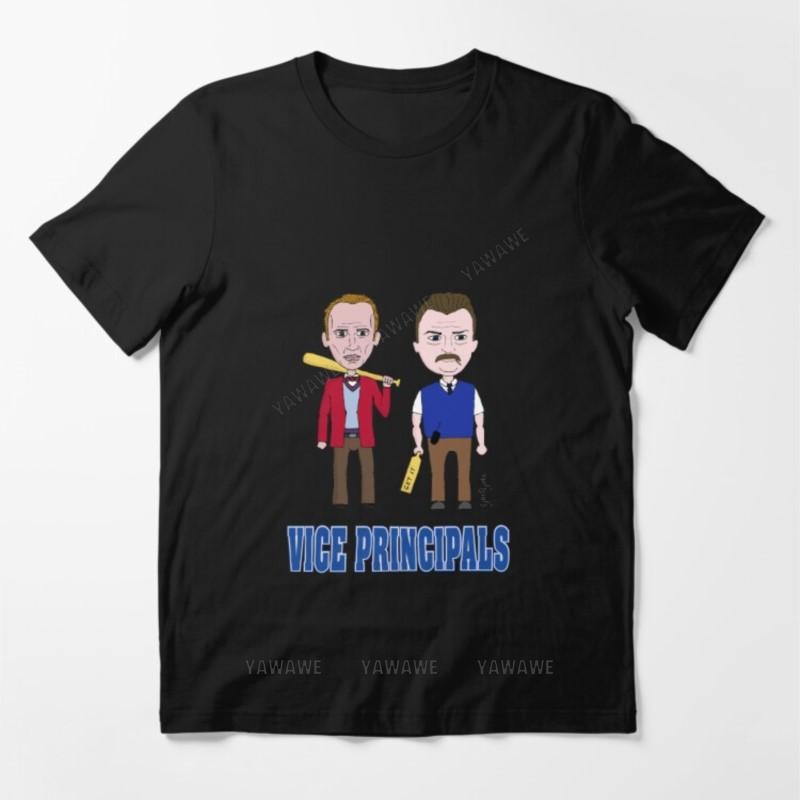 

Brand fashion tshirt Summer Tee shirt For Men Vice Principals Essential T Shirt unisex casual short sleeve funny print tee tops S