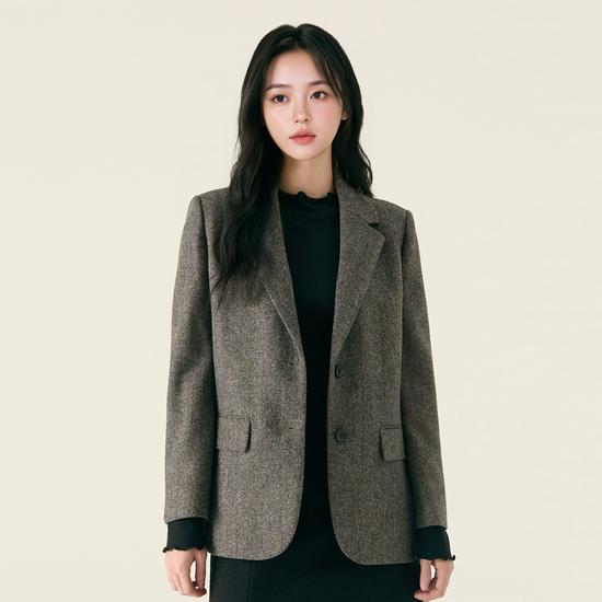 Loem Tailored Wool Jacket RMJKG11R99 M