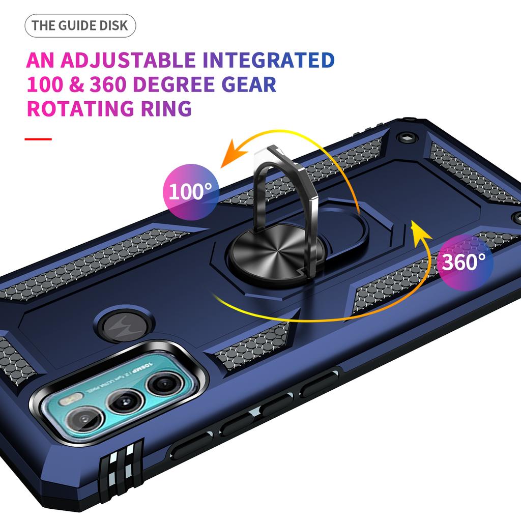 Shockproof Cover For Moto G60 G 60 G40 Fusion Case Moto G60 G40 Fusion Ring Holder Phone Case For Motorola Moto G40 G 40 Fusion
