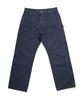 Gongbaeg Relaxed Dyeing Double Knee Cotton Pants_Vintage Navy