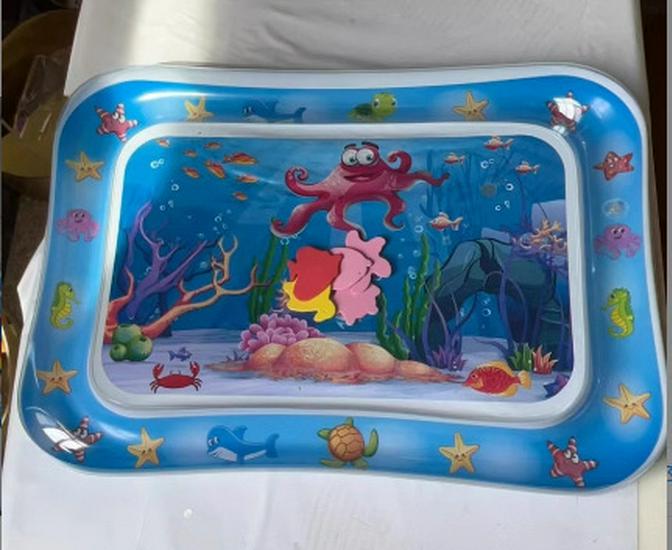 Tapis d'eau gonflable pour enfants: Jouet guide anti-chute pour l'entraînement et l'éducation à domicile