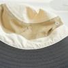 Fashion Breathable Quick-Dry Bucket Hat Folding Patchwork Fisherman Hat Anti-UV Light Thin Sun Protection Cap Travel