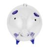 ABBY-Pig Piggy Bank Money Boxes Coin Saving Box Cute Transparent Glass Souvenir Birthday Gift For Children Kids