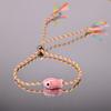 Simple Handmade Braided Shell Bracelets for Women Bohemian Starfish Turtle Adjustable Bracelets Friendship Beach Holiday Jewelry