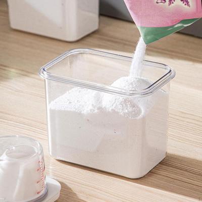 Laundry Powder Box Container Dispenser Storage Tank Washing