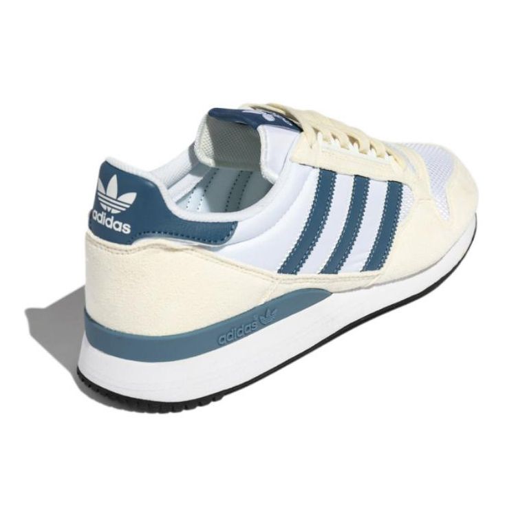 Adidas Originals ZX 500 Comfortable Daily Wear Durable Low-Top Lifestyle Sneakers Unisex Sneakers White Blue HP9058