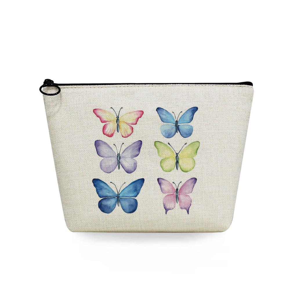 Women Wine glass Print Cosmetic Bag Toiletries Organize Travel Storage Case 6735 KTB