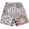 Pattern Print Drawstring Straight Leg Casual Shorts Men Shorts Multicolor KITH-159